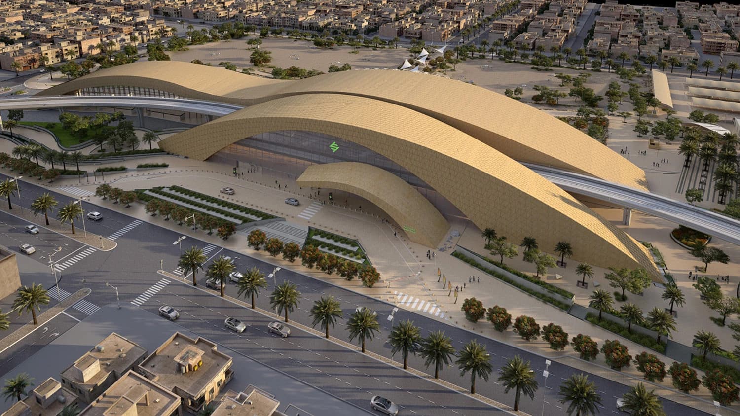Ryiadh Metro Western Station