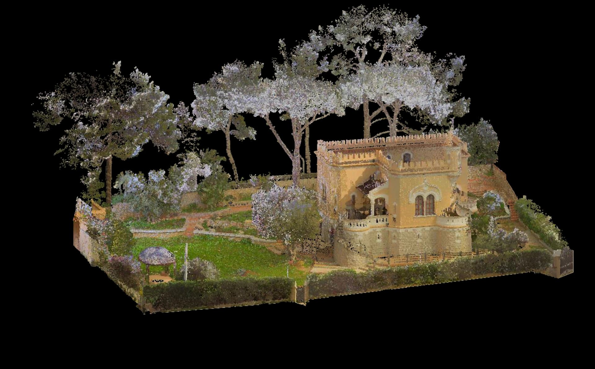 rilievo-digitale-della-villa-allegra-mondello-palermo