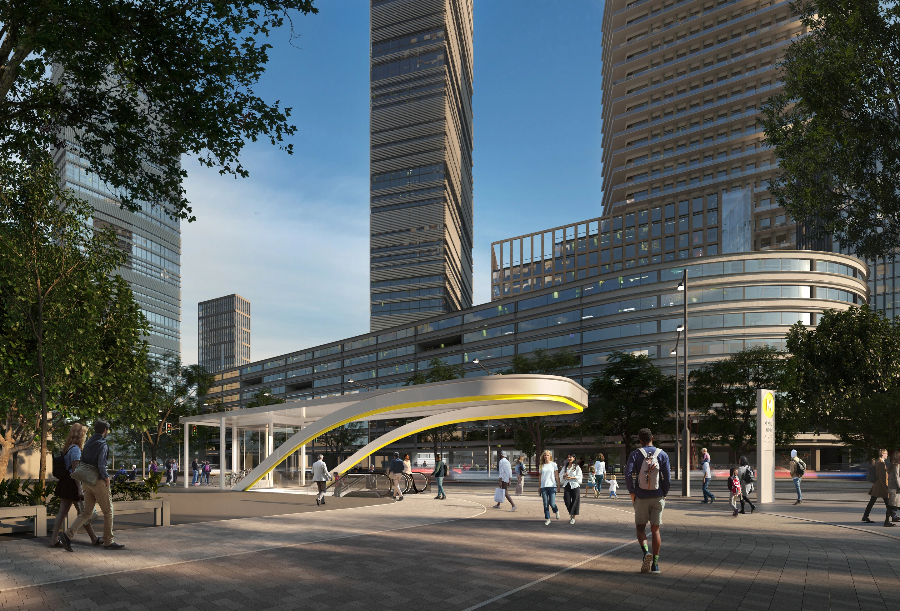 Tel Aviv Metro Station